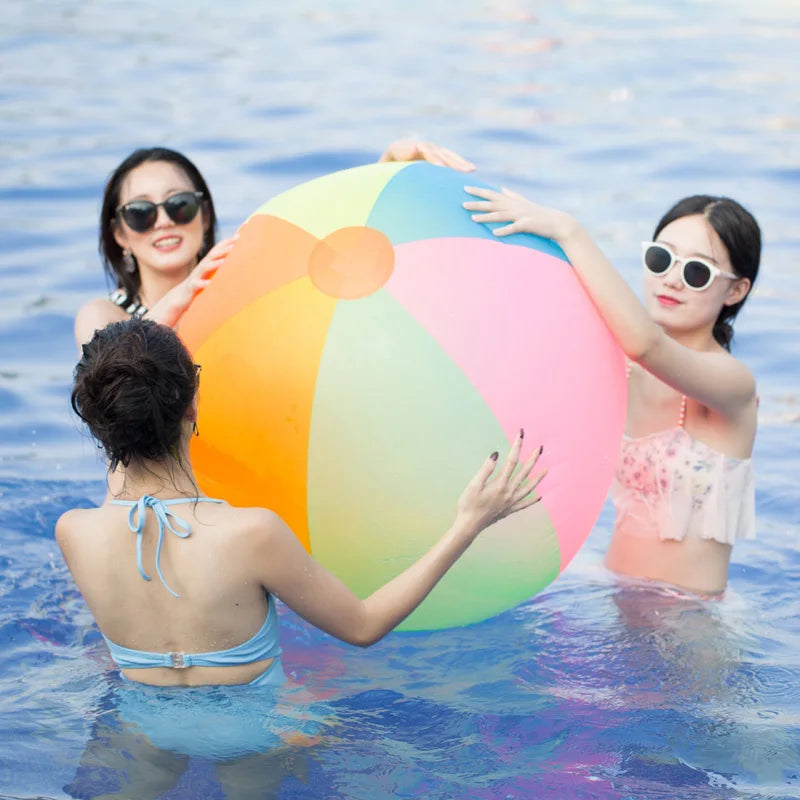 Super Big 100 cm PVC Inflatable Beach Ball Swimming Pool Outdoor Drifting Toy Sport Water Play Lakes & Rivers Pool Accessories