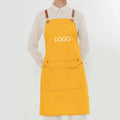 Yellow Color Canvas Unisex Adjustable Designer Pockets Handles Formechanic Lumberjacks Worker Machinists Welders Bright Apron