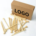 Wholesale Pricing on Personalized Golf Tees Package Options Paper Bag or Box for Unbreakable