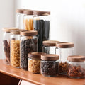 Professional Manufacturer Clear Glass Storage Jar Sealed Tank Food Container Bottles