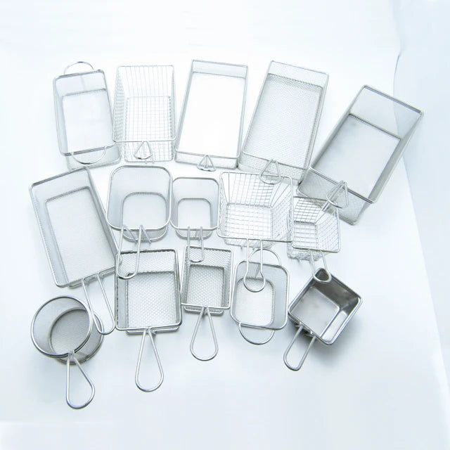 Mini S/S 304 Food Grade French Table Serving Stainless Steel Chip Fry Basket