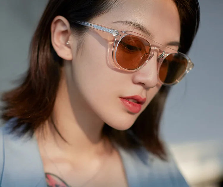 Retro Round for Women Sale Wholesale Price Woman Sun Glasses Eyeglasses Frames for Men Custom Logo Fashion Sunglasses Unisex