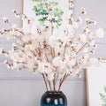 New  Single Romantic Artificial Cherry Blossom Branches for Wedding Hall Ceiling Decoration Flower