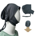 Tie Back Stylish Underscarf Inner Hijab Cap for Muslim Women Jersey Inner Hijab Underscarf Chin Cover Bonnet Undercap