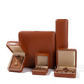 PU Leather Bracelet Gift Packaging Box Ring Jewelry Box Custom Logo Jewelry Packaging Storage Box