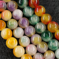 8MM Loose Handmade Jewelry Beaded Accessories Minerales Ruby Gem Stone Natural Beads