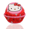 New Arrival Paper Baking Cups for Muffin Cupcake Paper Cake Case Aluminum Foil Cup Hello Kitty