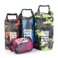 Wholesale Outdoor Camouflage Ocean Pack 5L 10L 20L 30L PVC Ocean Pack Waterproof Dry Bag for Floating Boating Fishing Swimming