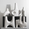 Modern Minimalist Dining Table with Creative Decoration Design Factory Customized Ceramic Vase for Home Eco-Friendly