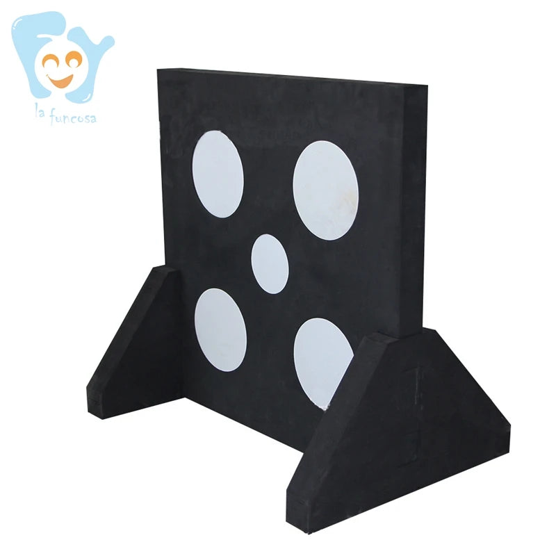 60CM Large Black/White 5 Spot EVA Archery Shooting Foam Arrow Target