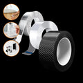 Foraypack Double Sided Washable Adhesive Tape  Strong Viscosity Self Adhesive Transparent Nano Tape