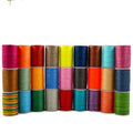 420d/3 High Toughness Flat Bonded Weaving Leather Sewing Cord Polyester Waxed Cotton Thread 1 Mm