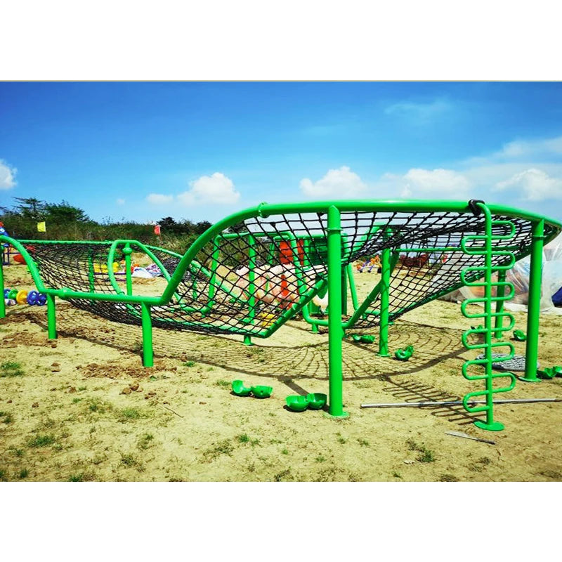 New Indoor/Outdoor Customizable Climbing Rope Net Play Equipment for Kids