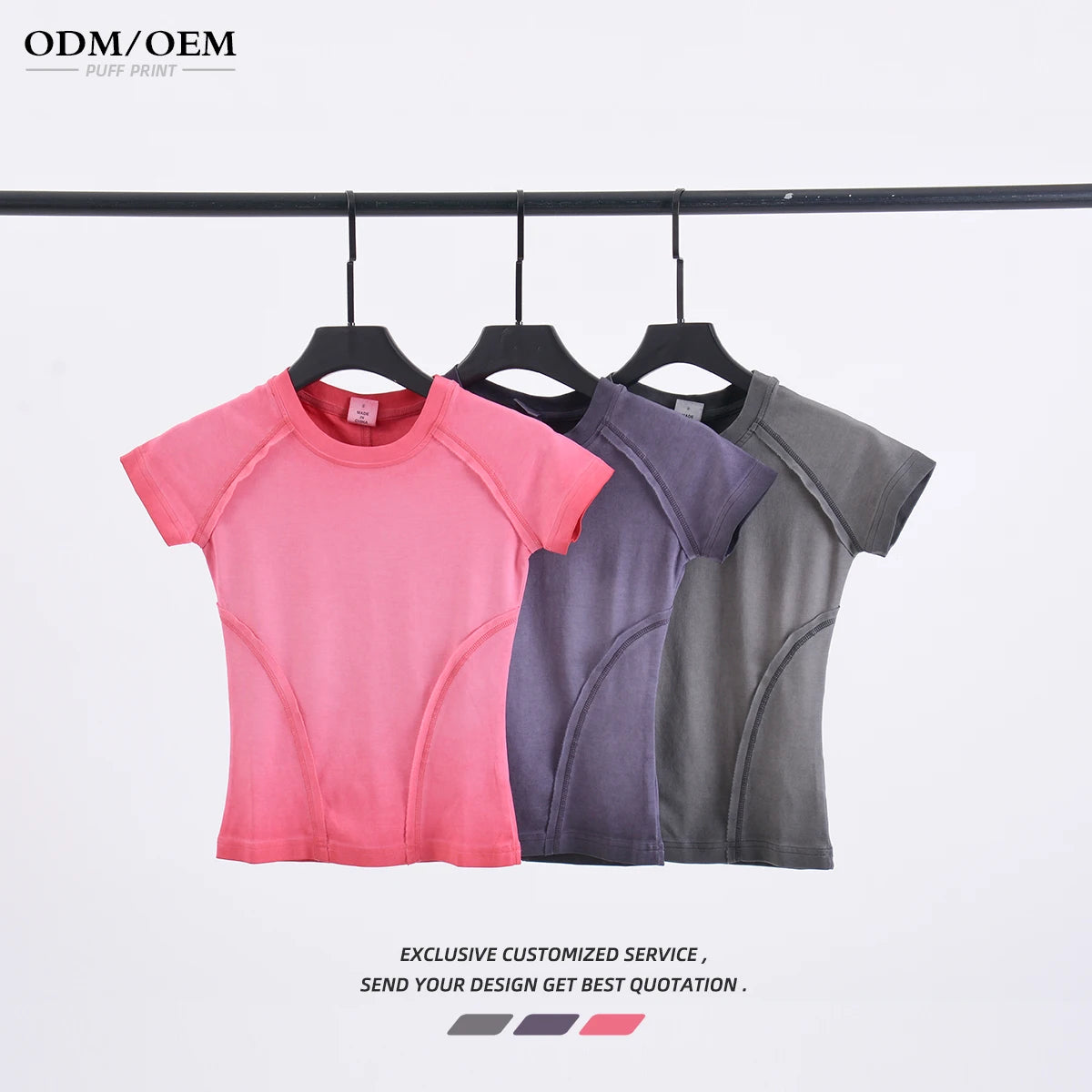 Women Crop Top the Latest Women's T-shirts Printed V Neck T Shirt Classic-fit Short-sleeve White