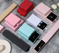SSeeSY Small Luxury Custom Earring Bracelet Necklace Ring Cases Gift Drawer Paper Cardboard Jewelry Packaging Box With Logo