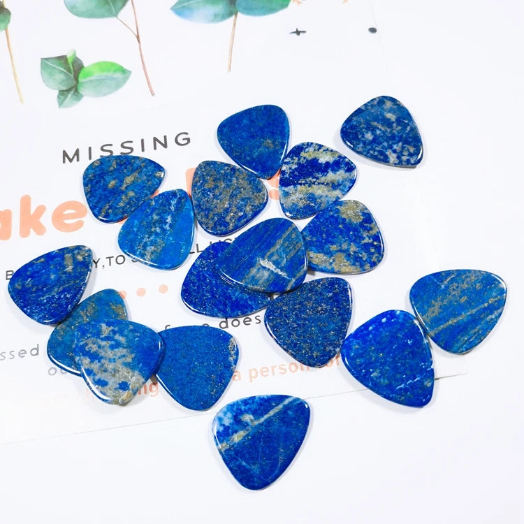 HZ Musical Accessories Plectrum Lapis Lazuli Guitar Accessories Pick for Sale