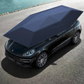 FEAMONT 4.2m Waterproof Car Roof Shade Cover Semi-Automatic Car Umbrellas Made of Oxford Fabric Premium Car Cover