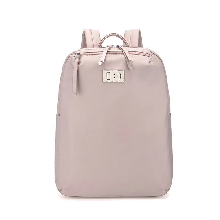 Large Capacity Custom Laptop Backpack Waterproof Oxford Polyester Lined for Business Travel School Fashion-Conscious Workers