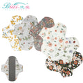 L Size Antibacterial Graphene Reusable Menstrual Cloth Pads  Soft Panty Liner Sanitary Pad Towel Period Panties Pad