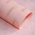 Custom Wholesale Gold Foil logo Silk Tissue Paper for Clothes Printed logo Wrapping Tissue Paper Gift Packing