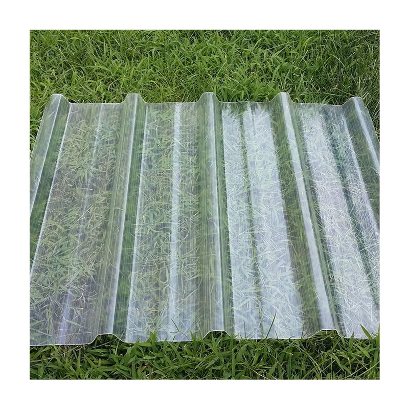 Pvc Tiles Fiberglass Roofing Materials Transparent FRP Roof Sheet Plastic for Greenhouse Roof