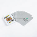 Pvc Playing Cards Waterproof Game Poker Set Customized Printed Plastic Playing Cards