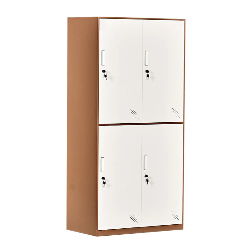 Stainless Steel/Cold-Rolled Sheet Assembled Metal Locker Cabinet Wardrobe Storage for School or Home Bedroom Furniture