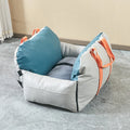 Luxury Solid Fashion Waterproof Dog Car Seat Cover Cushion Custom Portable Booster Seat for Small Dogs