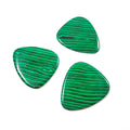 DIY High Quality Accessories Natural Jade Semi-precious Malachite Gemstone Custom Guitar Picks Crystal
