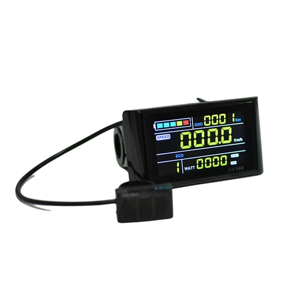 Electric Mountain Electric E Bike Scooter Bicycle Color SW900 Color LCD Speed Control Instrument Meter Display