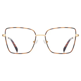 Oversize Square Metal Optical Frames Fashionable Eyewear for Unisex Women Anti-Blue Light Spectacle Glasses Computer Use 6