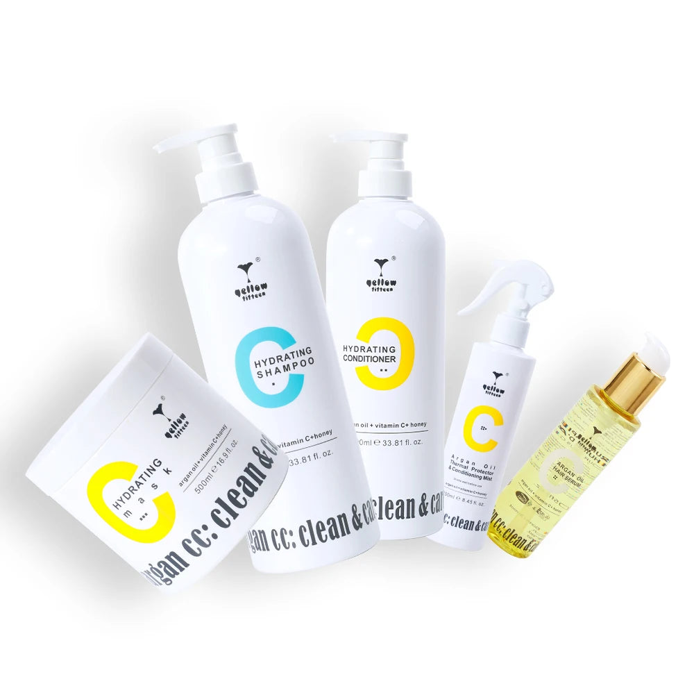 Customized Natural Argan Oil Repair and Moisture Scalp Cleaning Daily Care Sulfate Free Shampoo
