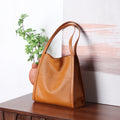 Luxury Genuine Leather Handbag Full Grain Fashion Lady Tote Women Shoulder Underarm Bag for Female Laptop Cowhide Wholesale