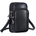 High Quality Handcrafted Custom Genuine Real Leather Cow Leather Shoulder Messenger Bag Cowhide Crossbody Satchel Bag for Men