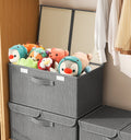 Toy Kids Storage Box Organizer for Christmas Baby Toys Cabinet Chest with Lid Storage Bag for Clothes Storage Container