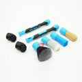 Brush Detailing 2pcs Detailing Brush Set With 4 Different Brush Bristle Heads for Car Clean