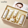 Wholesale Whitening Face Serum Cream Skin Care Kit 6 Pcs White Truffle Yeast Organic Moisturizing Skincare Set