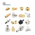 High Precision Manufacturer Aluminum CNC Milling Turning Custom Services OEM Copper CNC Machining Parts