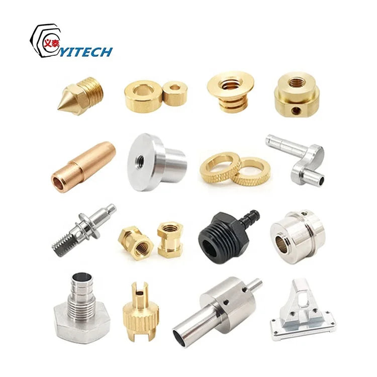 High Precision Manufacturer Aluminum CNC Milling Turning Custom Services OEM Copper CNC Machining Parts