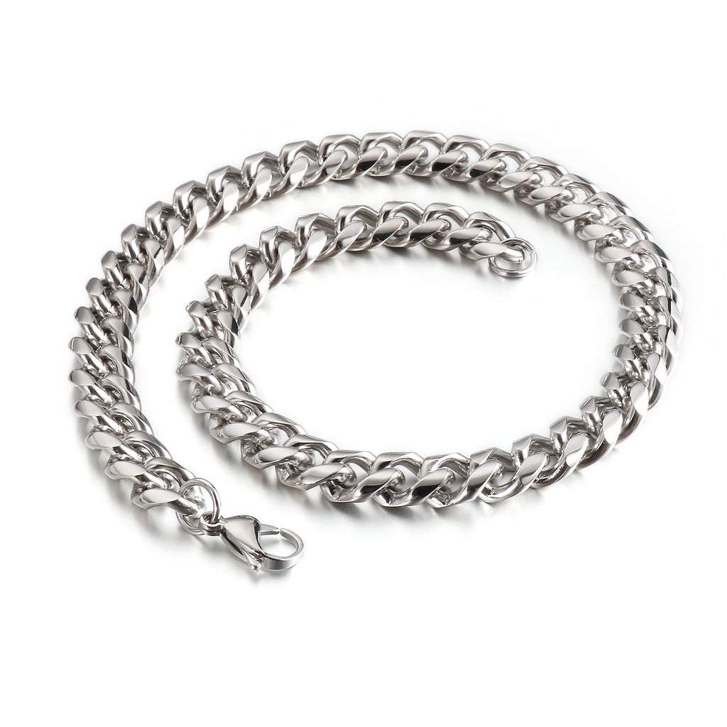 KALEN Wholesale Fashion Jewelry Chain Steel Necklace Men