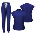 Free Shipping to Wholesale Custom Stretch Breathable Women Sets Nursing Scrubs Uniforms Hospital Scrubs Uniforms Sets for Women