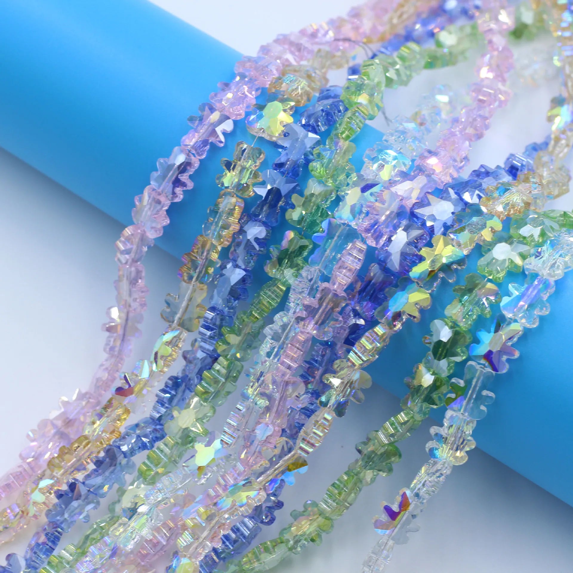 JC 8*11mm Bear Fancy Shape Crystal Loose Beads for DIY Necklace Jewelry Making Faceted Crystal Glass Beads