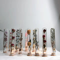E-B0271 Hot Sales Mini Natural Preserved Dry Glass Tube Decoration Flowers Small Dried Flowers in Glass Bottles