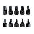 10-Piece Bolt Screw Remover Set Nut Extractors and Damaged Heads Including Hexagonal Bolts and Essential Removal Tools