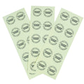 Custom Logo Printing Roll Transparent Labels Clear Self Adhesive Private Sticker for Packaging Box