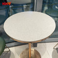 Modern Designer Luxury Dining Table Set Round Coffee Table with Resin Solid Surface for Home Elegant Home Furniture