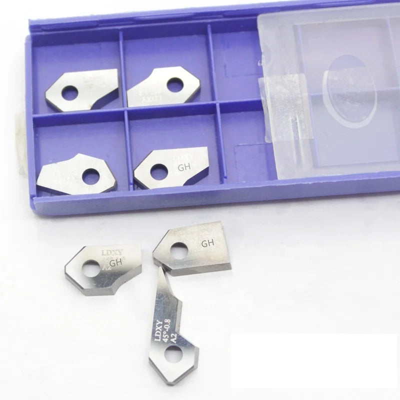 Cemented Alloy Carbide 45 Degree 3 Angle Cutting Bit Tungsten Carbide Solid Valve Seat Cutter Blade