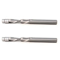 6mm Shank Solid Carbide Bearing Guided Two Flute Flush Trim Router Bits- Spiral Downcut Endmills for Wood Endmill Milling Cutter