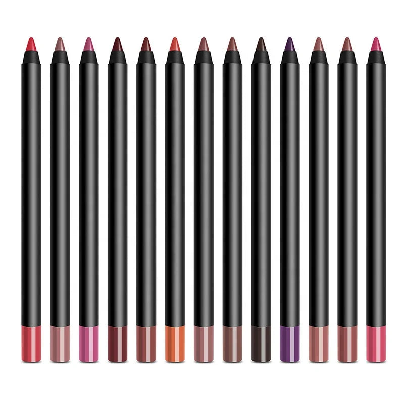 Private Label Matte Waterproof Lipliner High Pigment Customized Lipliner Pencil OEM/ODM Vegan Lipliner