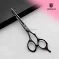 Japanese Design 5.5 Inch Hair Scissors Noble Black #Certified Material ATS-314 Barber Shears for Detailed Cutting Professional